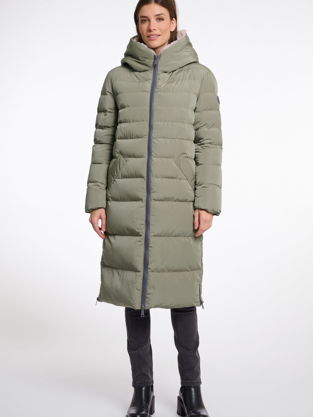 Rino & Pelle Steppmantel Damen grün, 36