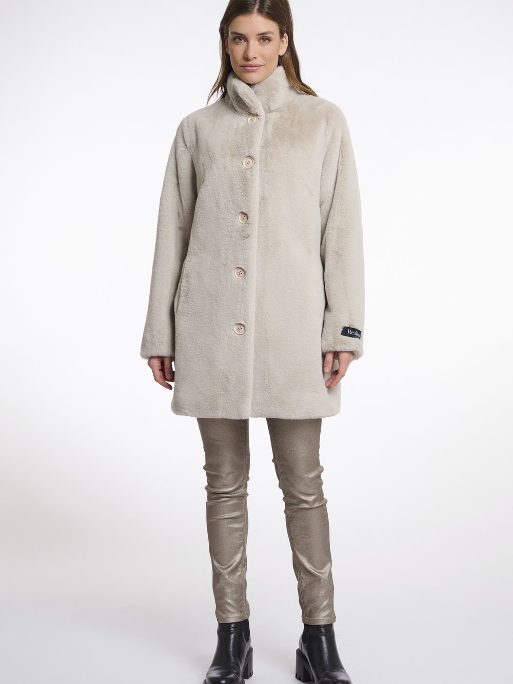 Thumbnail - Rino & Pelle Jacke Damen beige, 44