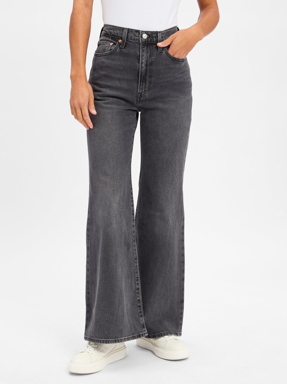 Thumbnail - Levi's Jeans Damen Baumwolle grau, 29-32