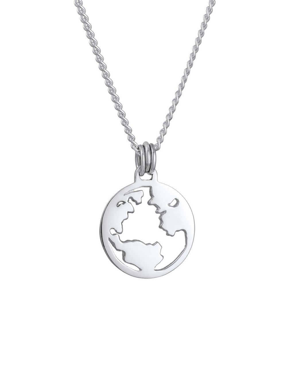 Thumbnail - KUZZOI Halskette Herren Sterlingsilber silber, 55