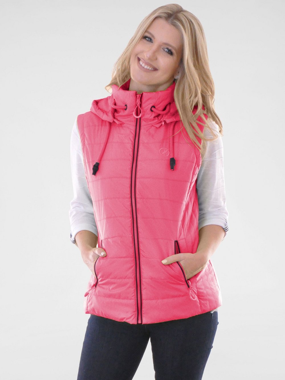 Navigazione Steppweste Damen pink, 42