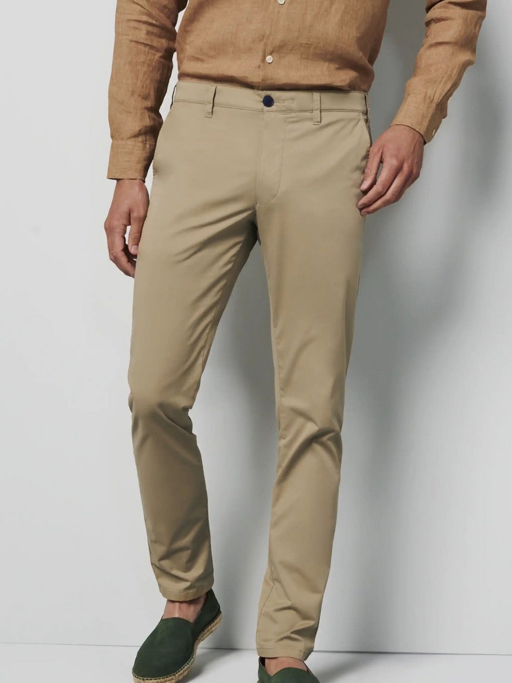 MEYER Baumwollchino Herren Baumwolle beige, 32-32