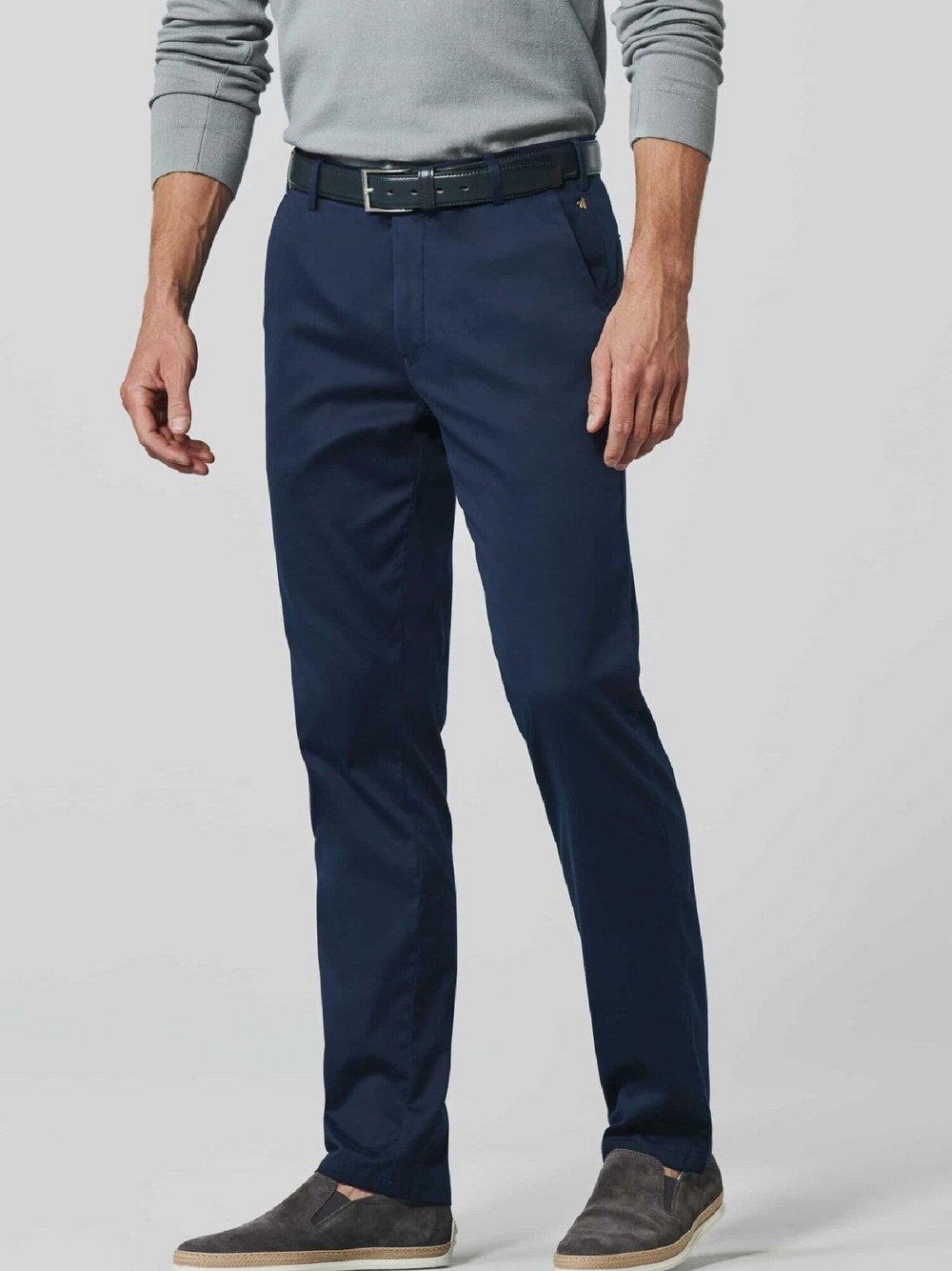 MEYER Hose Herren Baumwolle blau, 48