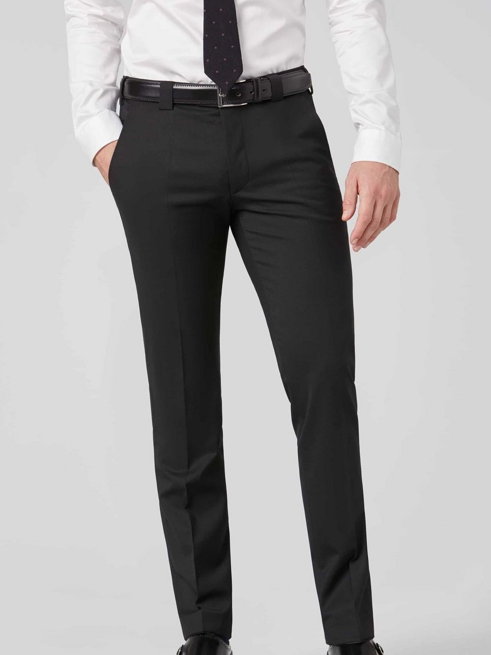 MEYER Wollchino Herren schwarz, 48