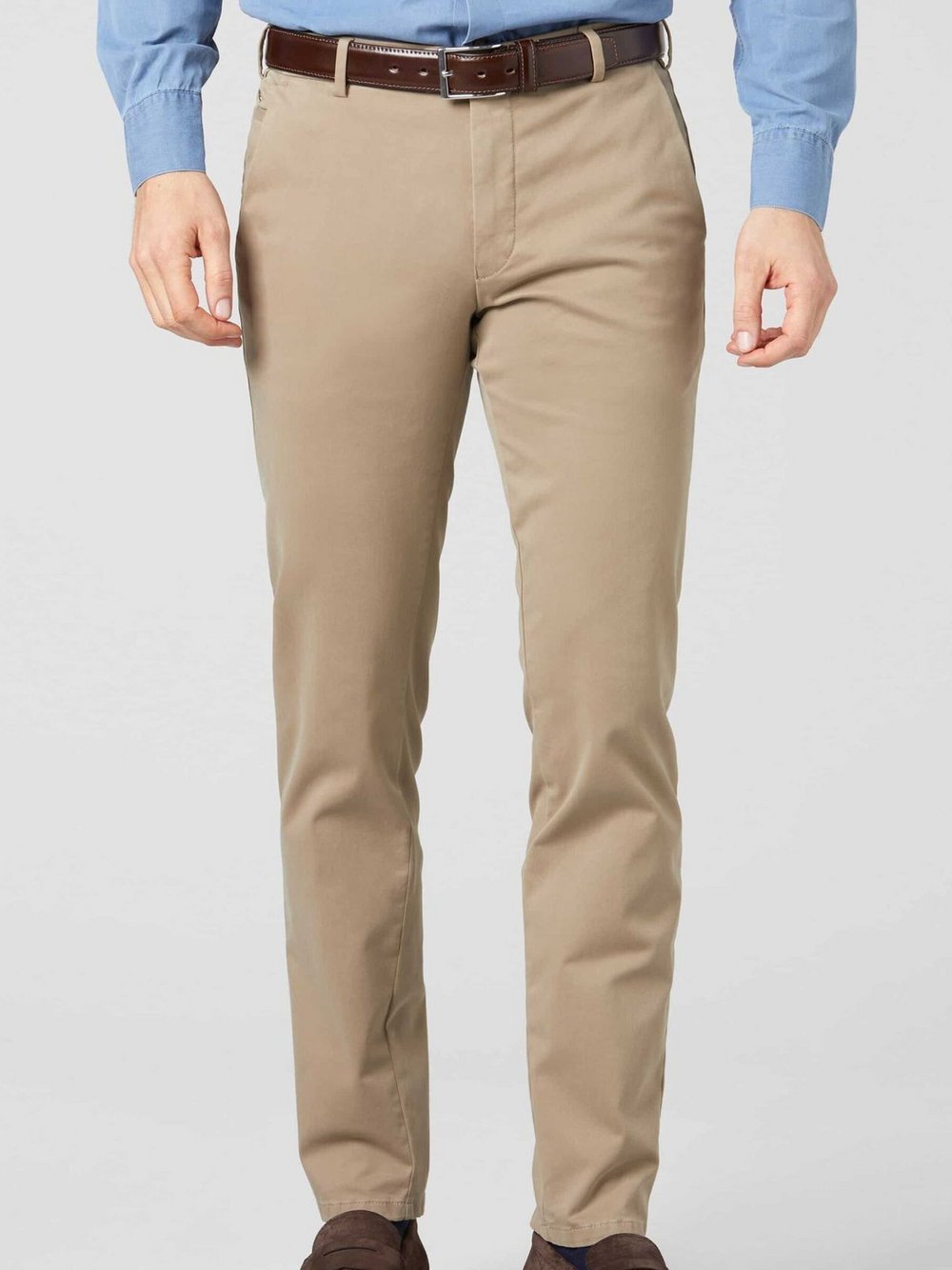 MEYER Hose Herren Baumwolle beige, 106