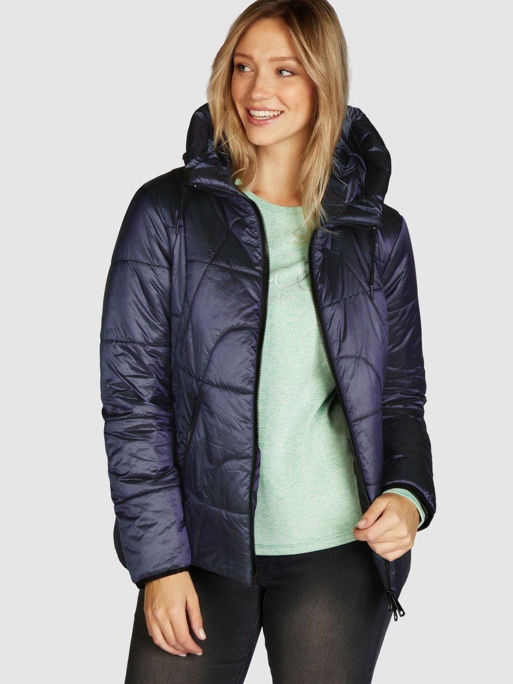 Navigazione Steppjacke Damen blau, 46