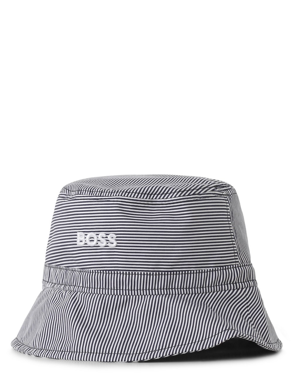 BOSS Orange Bucket Hat Herren Baumwolle mehrfarbig gestreift, L/XL