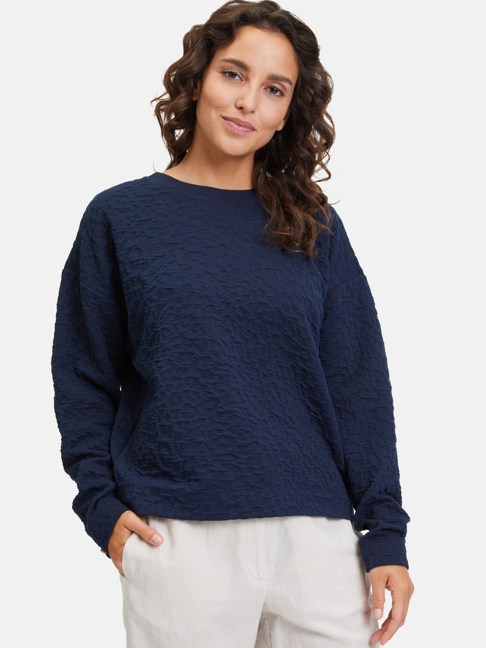 Betty & Co Sweatpullover Damen blau, 38