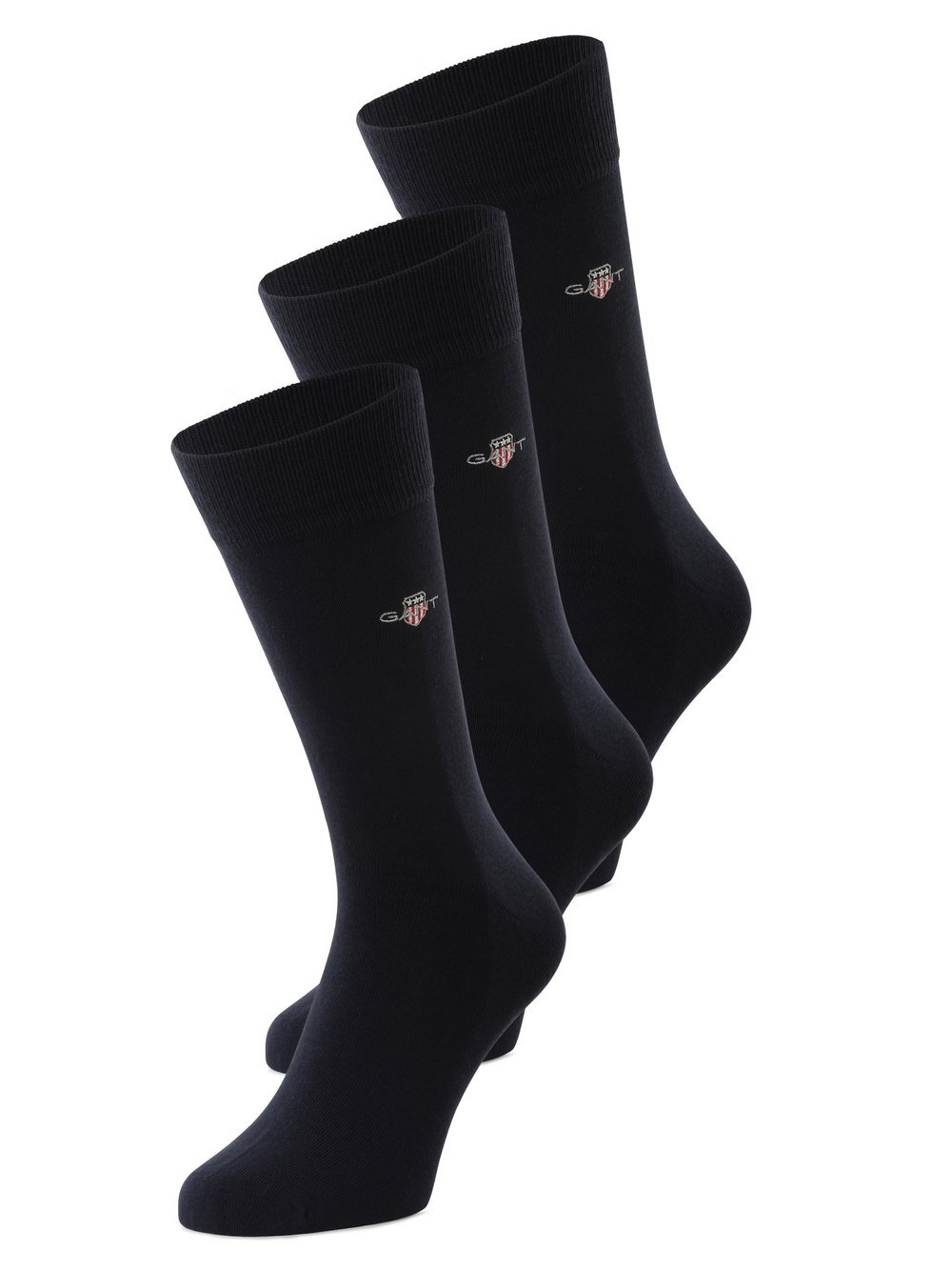 Gant Socken im 3er-Pack Herren Baumwolle blau, 43-46