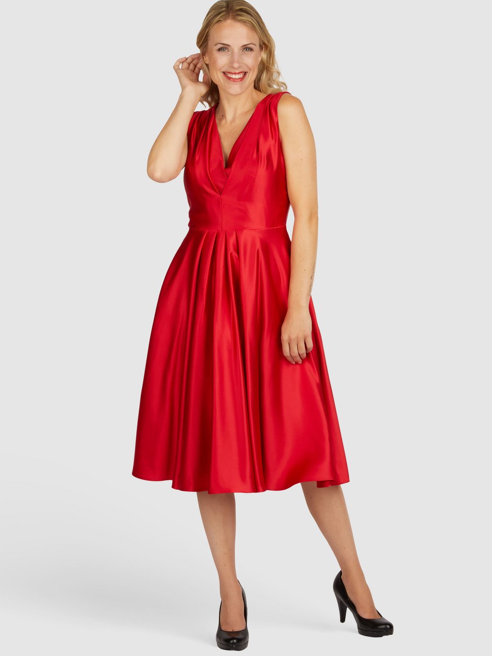 Thumbnail - Kleo Abendkleid Damen rot, 42