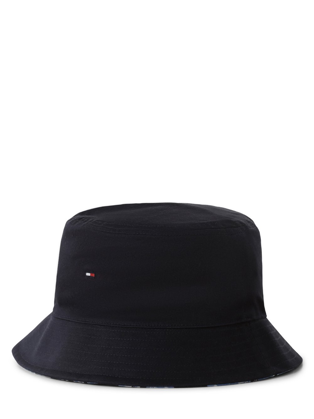 Tommy Hilfiger Bucket Hat Herren Baumwolle blau, ONE SIZE