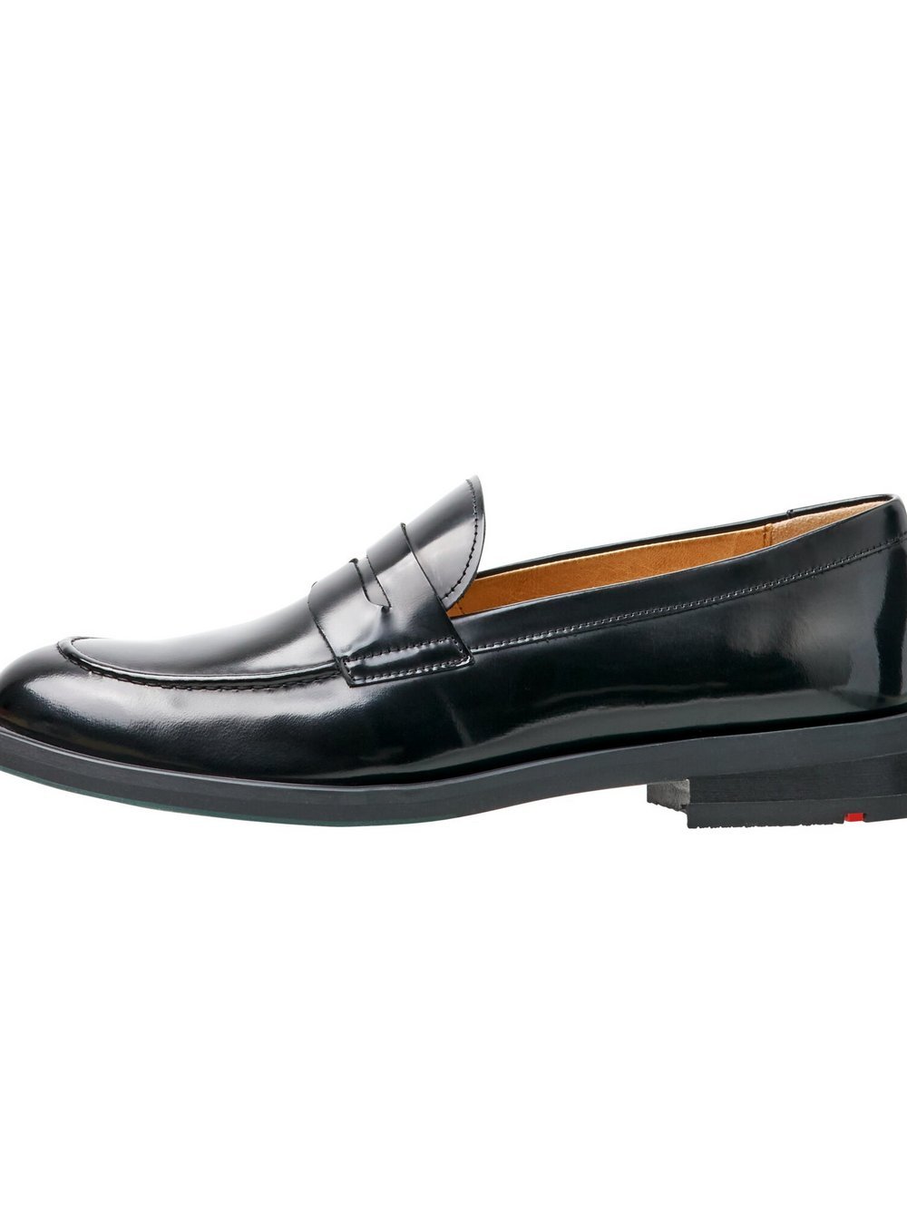 Lloyd Slipper Damen Leder schwarz, 5