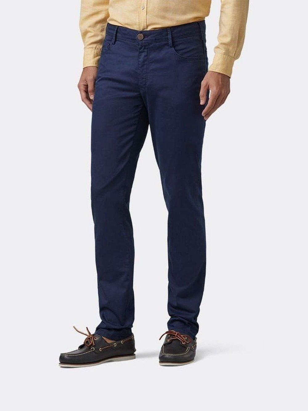 MMX Chino Herren Baumwolle blau, 32-34