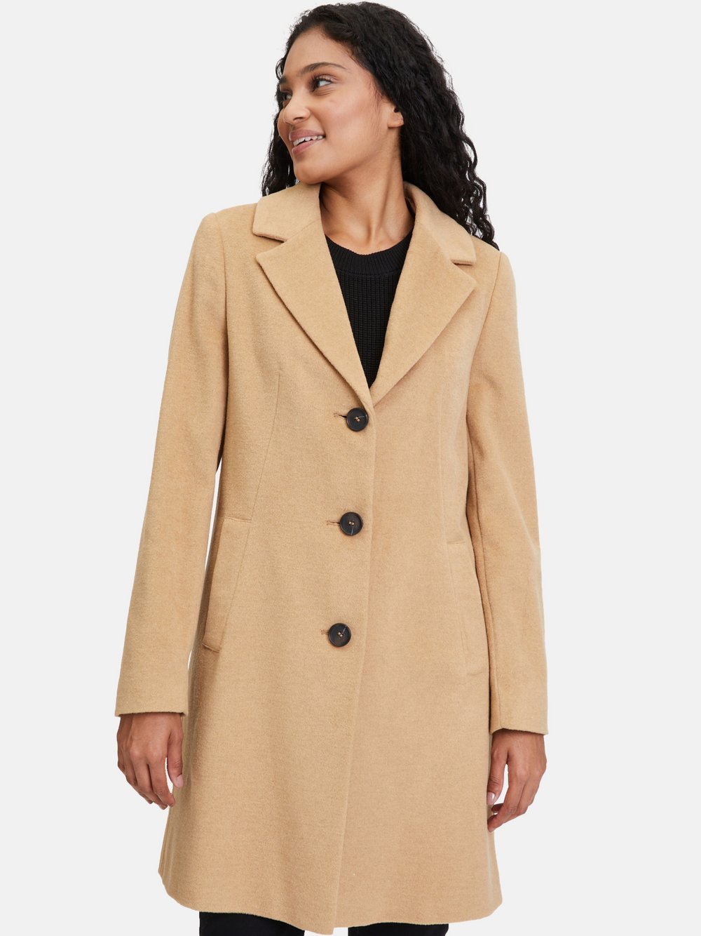 Betty Barclay Wollmantel Damen beige, 44