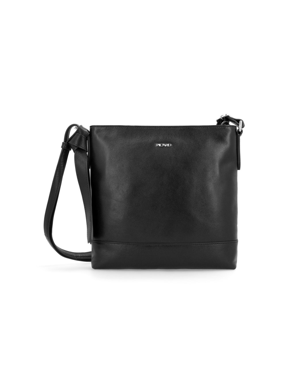 PICARD Schultertasche Damen Leder schwarz, ONE SIZE