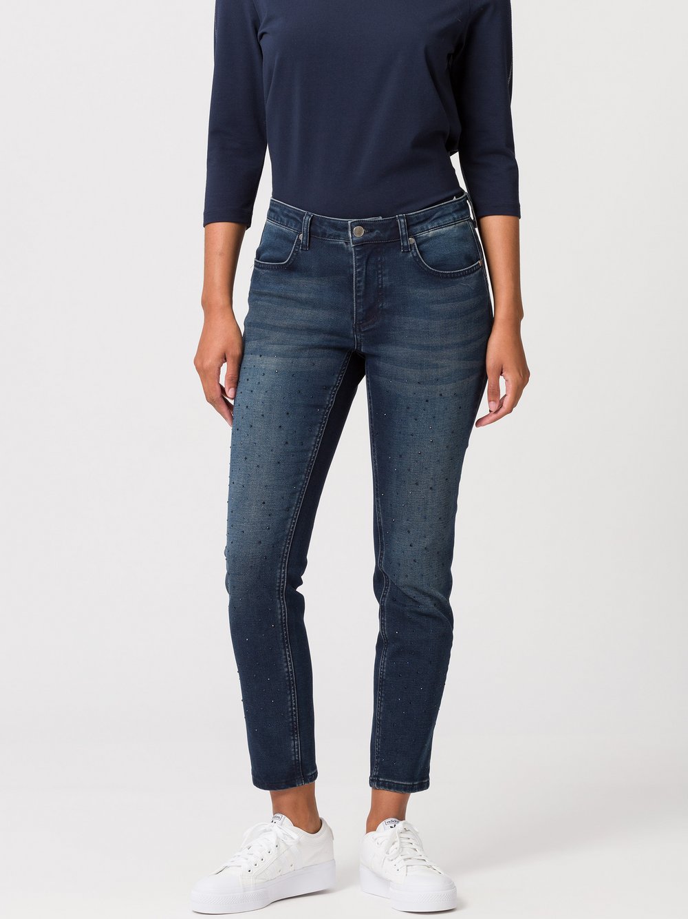 TUZZI Jeans Damen Baumwolle blau, 38