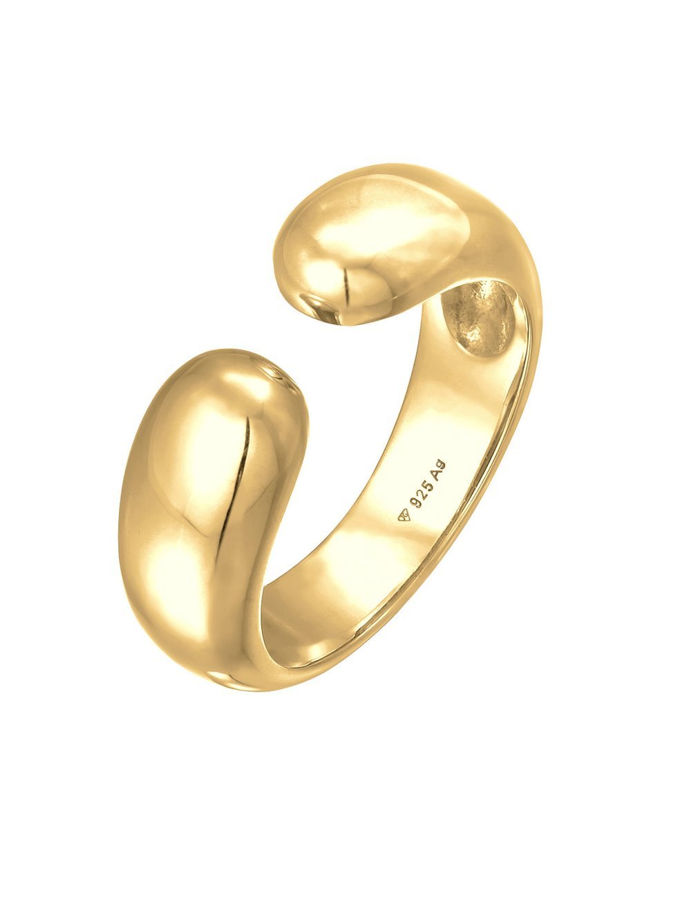 Elli Ring Damen Sterlingsilber gold, 56