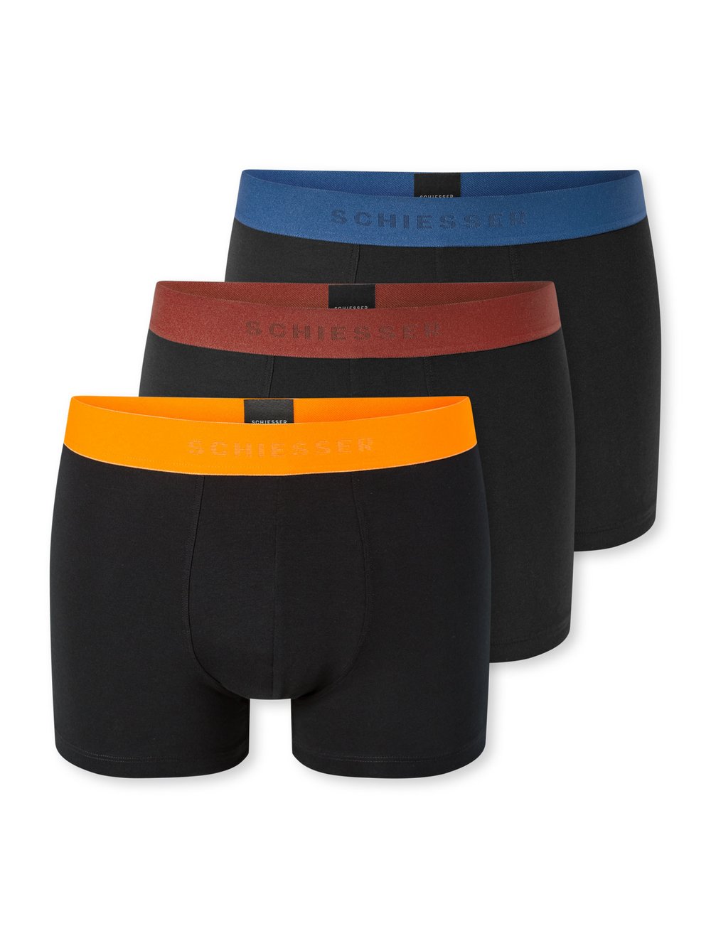 Thumbnail - Schiesser Trunk  Herren Jersey mehrfarbig bedruckt, 5