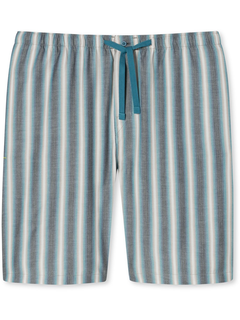 Schiesser Pyjamashorts  Herren Jersey blau gestreift, 56