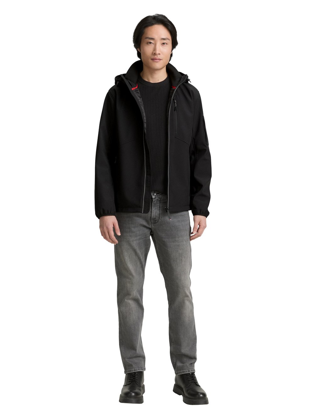 Tom Tailor Jacke Herren schwarz, XXL