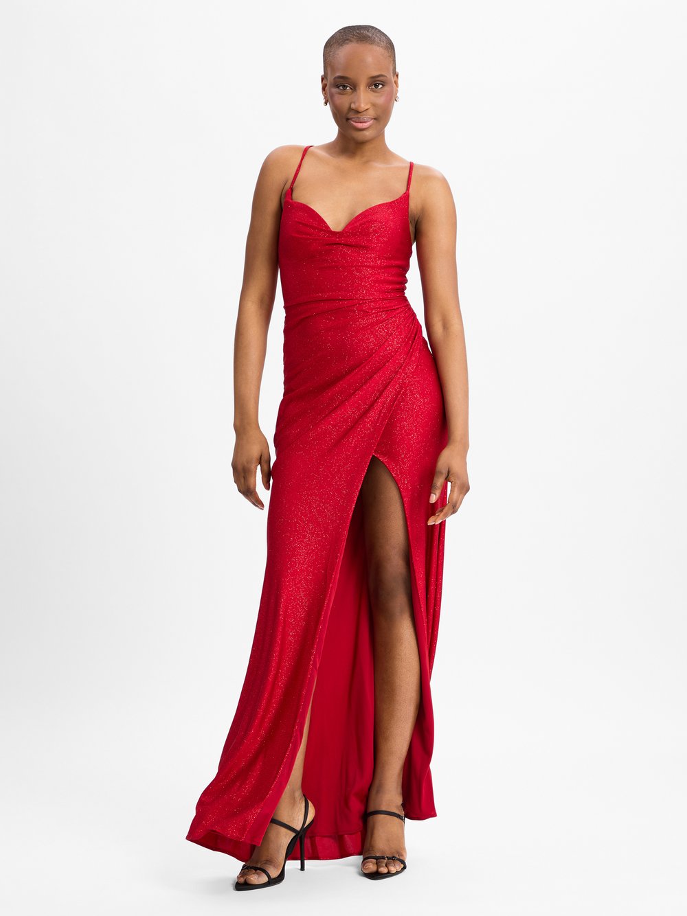 Luxuar Fashion Abendkleid Damen rot, 34