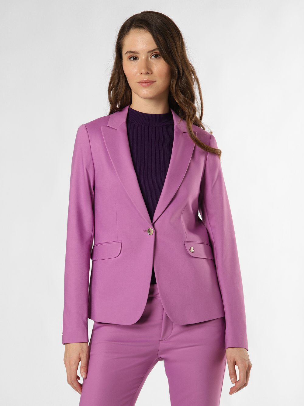 MOS MOSH Blazer Damen Baumwolle lila, 42