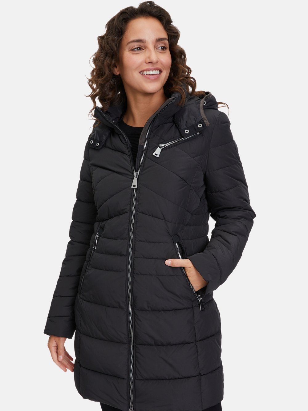 Gil Bret Steppmantel Damen schwarz, 36