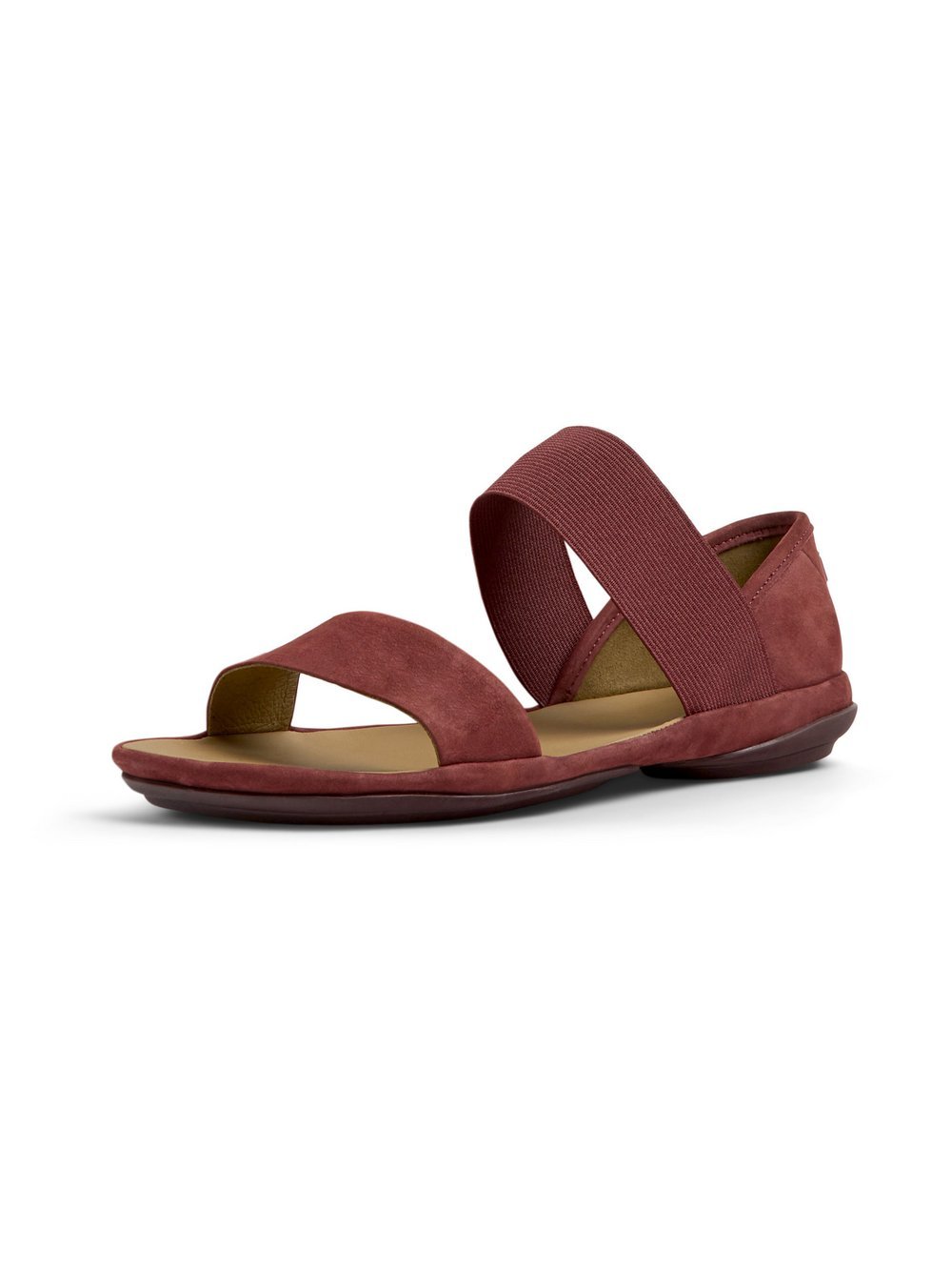 Camper Sandalen Damen Leder rot, 38