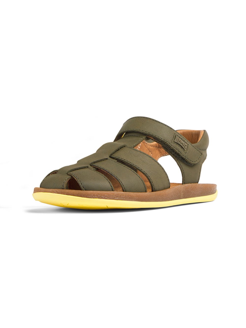Camper Kids Sandalen Kinder Leder grün, 34