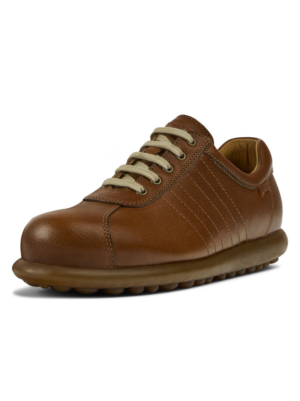 Camper Schnürschuhe Damen Leder braun, 40