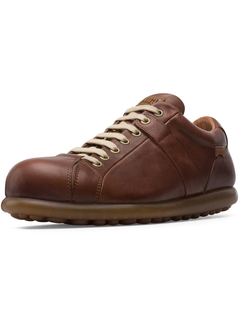 Camper Schnürschuhe Herren Leder braun, 39