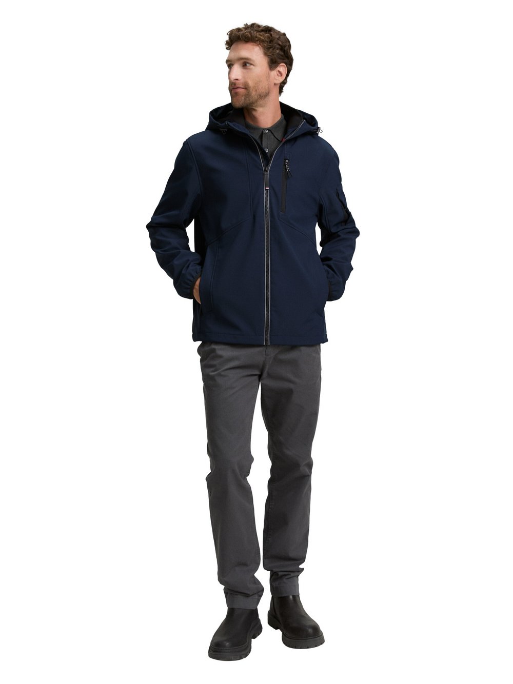 Thumbnail - Tom Tailor Jacke Herren blau, S