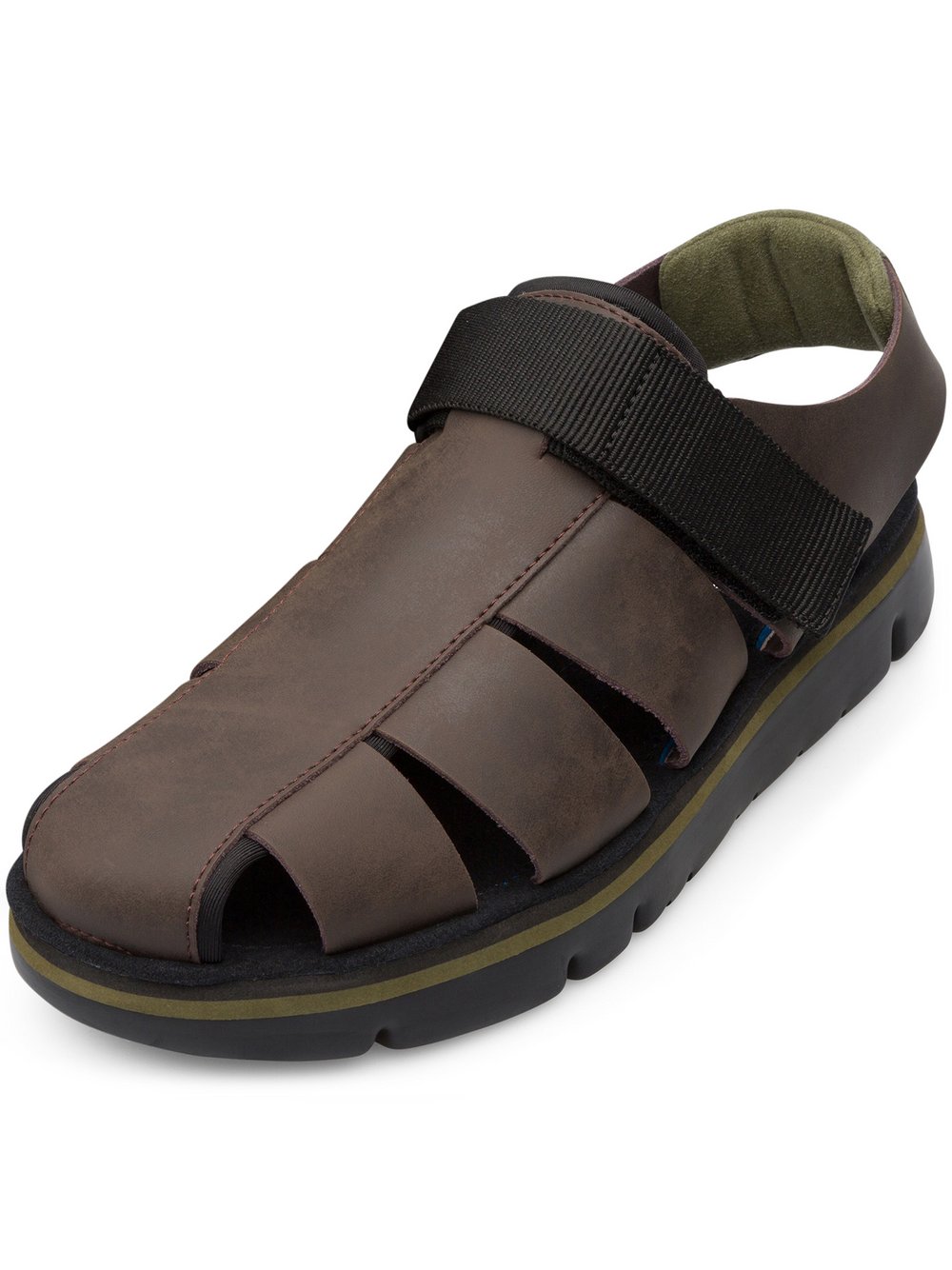 Camper Sandalen Herren Leder braun, 40