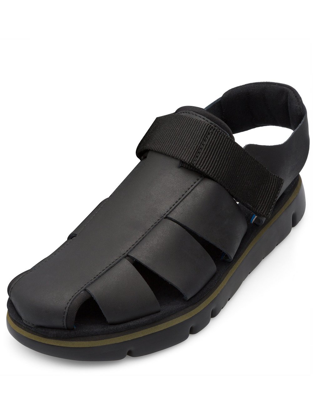 Thumbnail - Camper Sandalen Herren Leder schwarz, 46
