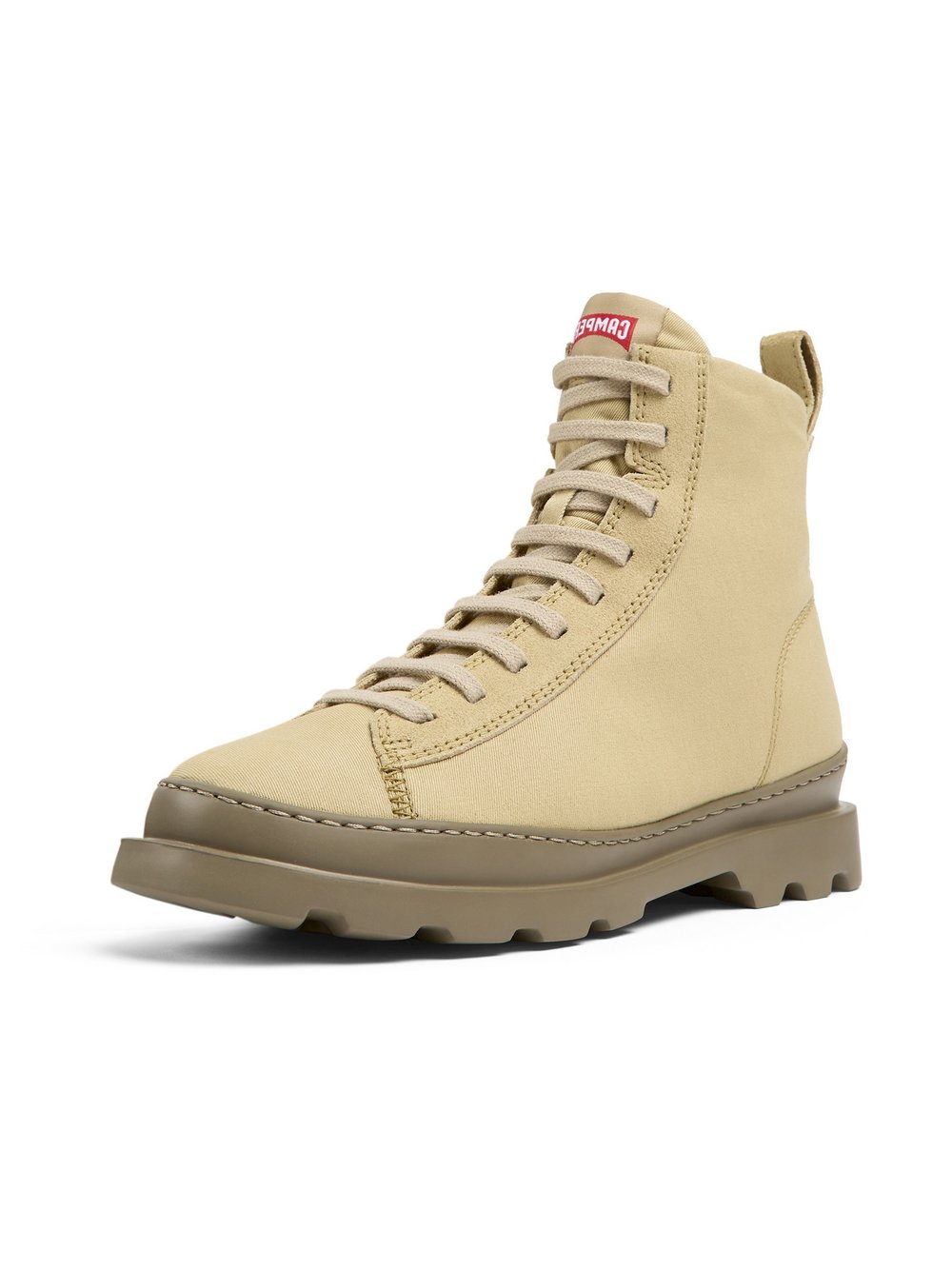 Camper Stiefeletten Damen Baumwolle beige, 36