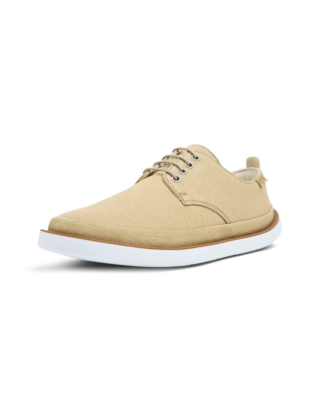 Camper Schnürschuhe Herren Baumwolle beige, 42