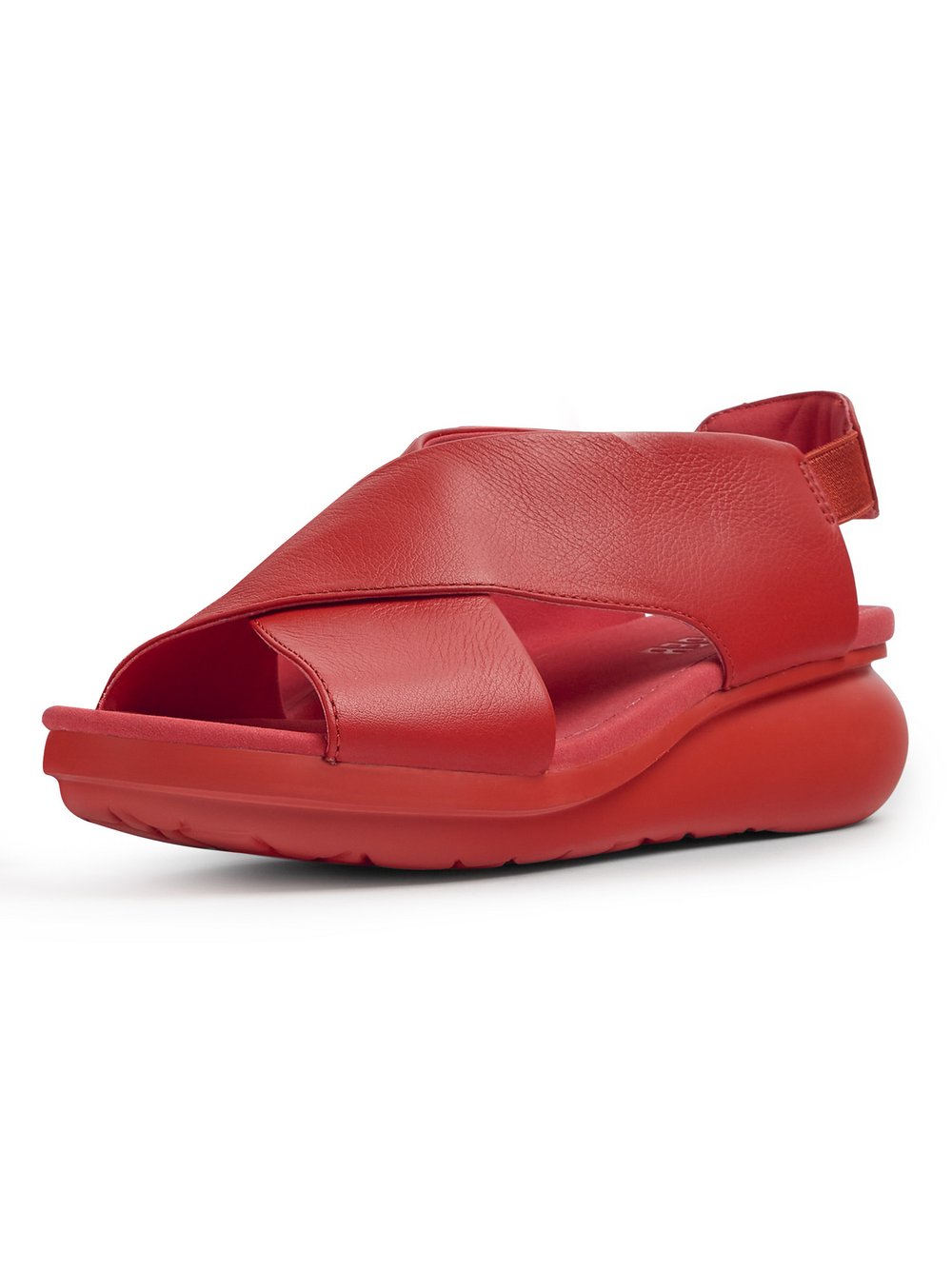 Camper Sandalen Damen Leder rot, 40