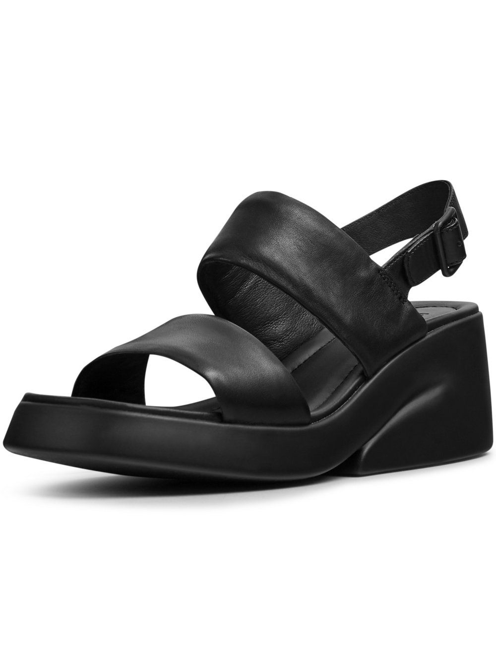 Camper Sandalen Damen Leder schwarz, 38