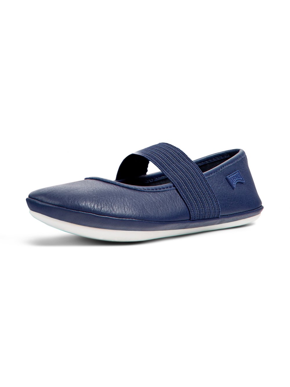 Camper Kids Ballerinas Mädchen Leder blau, 27