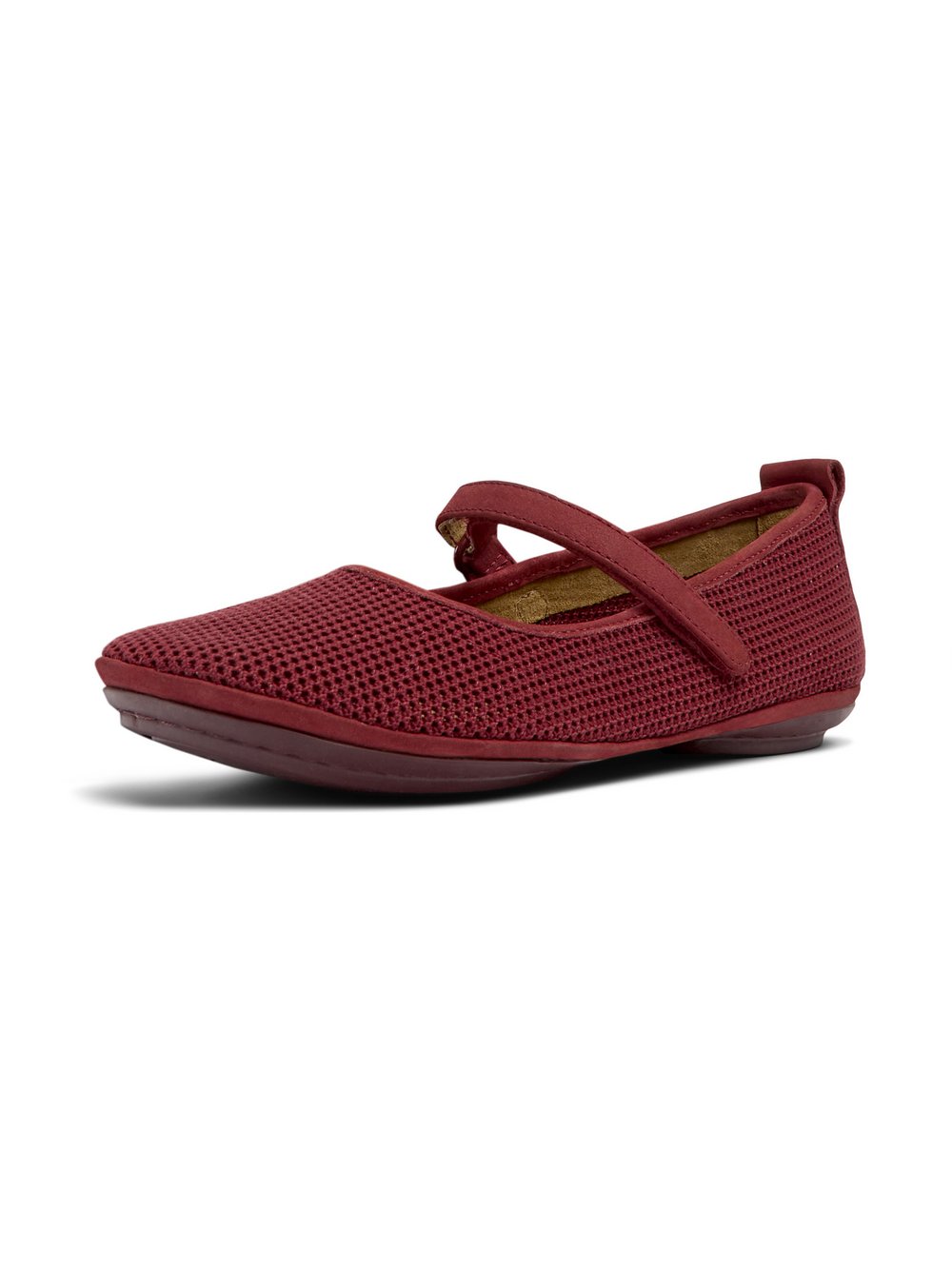 Camper Ballerinas Damen Textil rot, 36