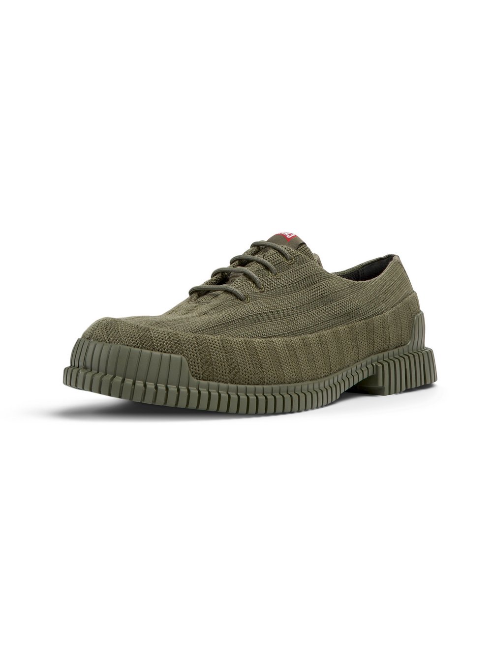Camper Schnürschuhe Herren Textil grün, 42