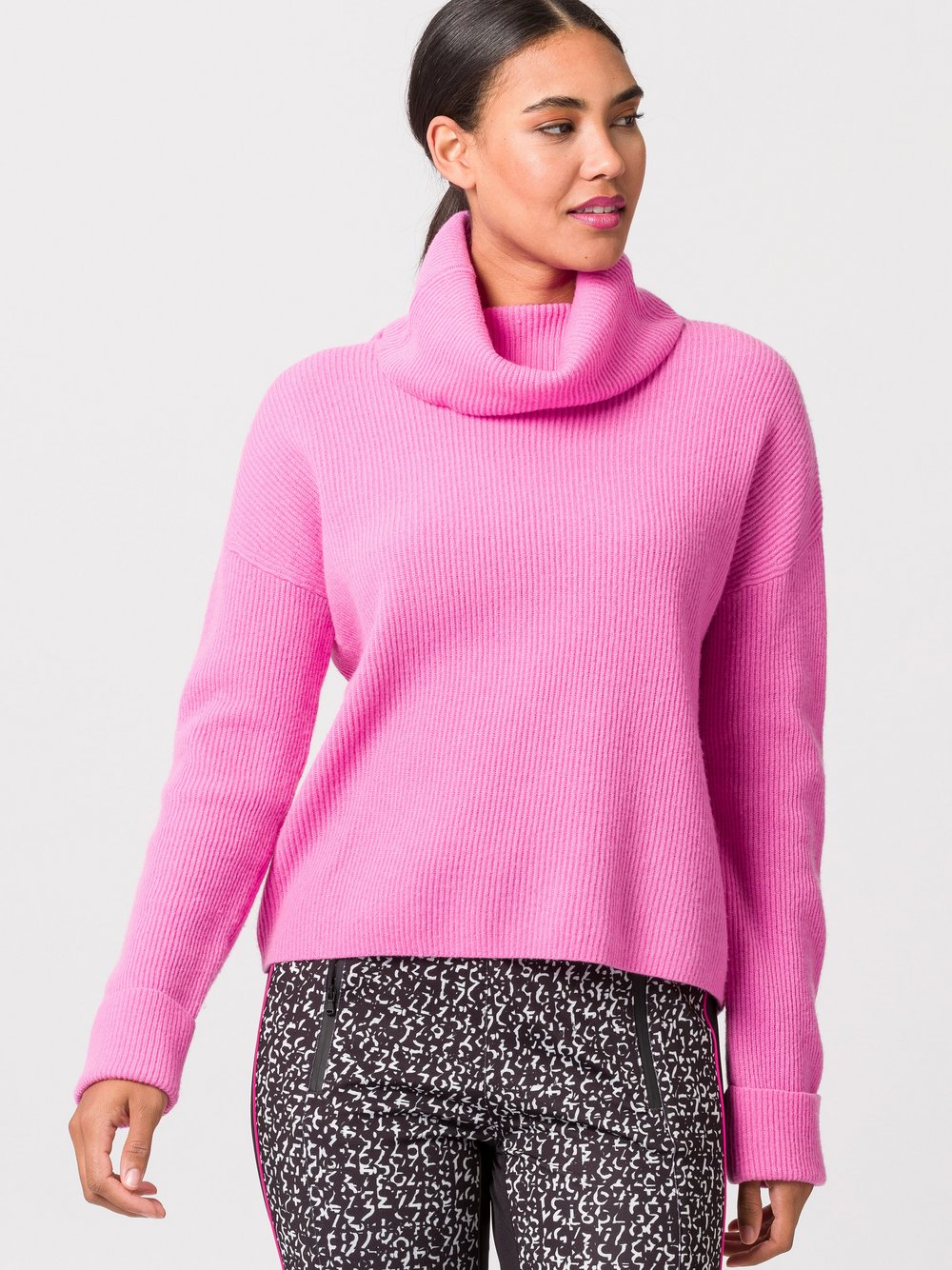 TUZZI Strickpullover Damen Wolle pink, 46