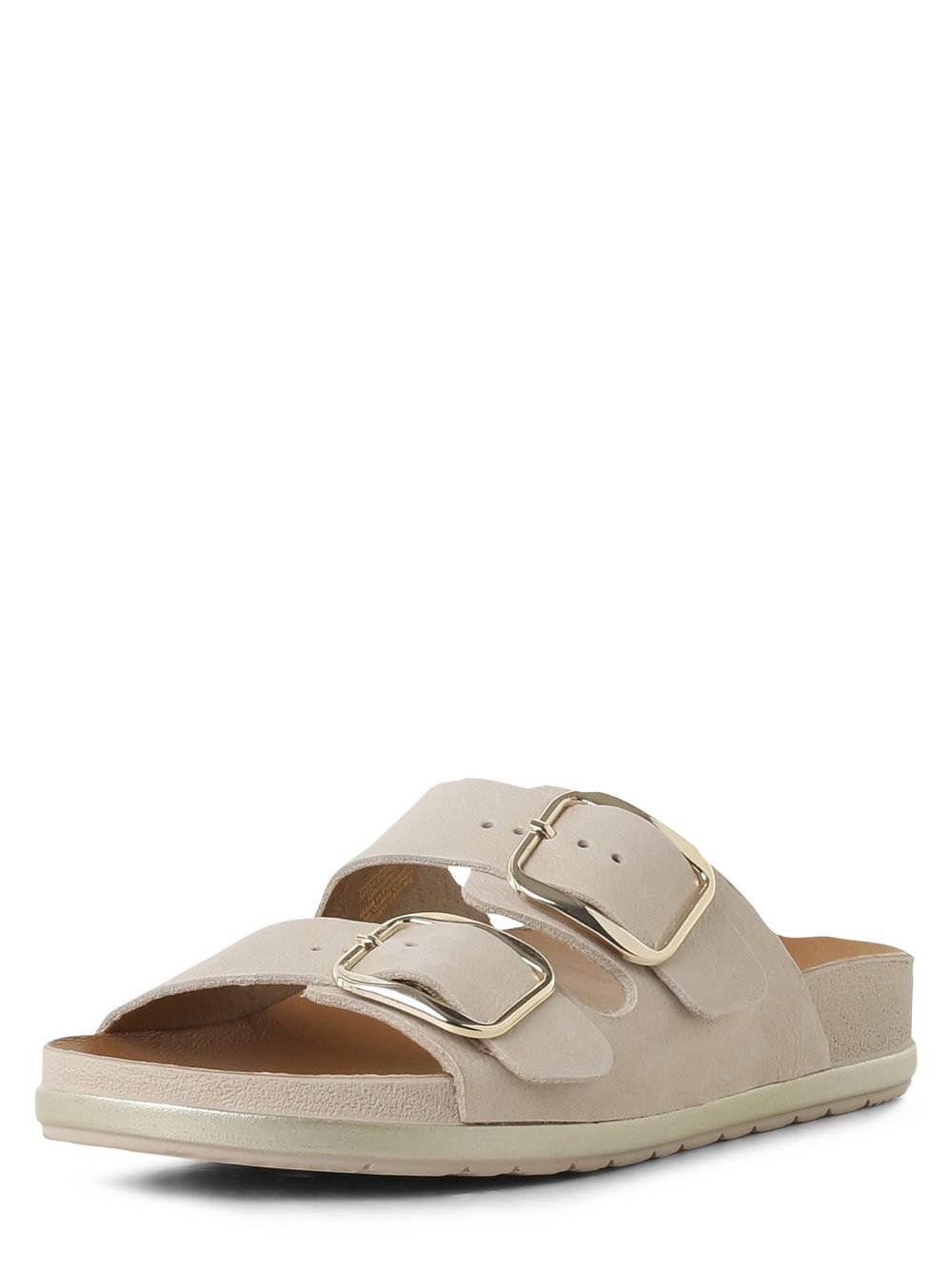 Tamaris Sandalen aus Leder Damen beige, 36