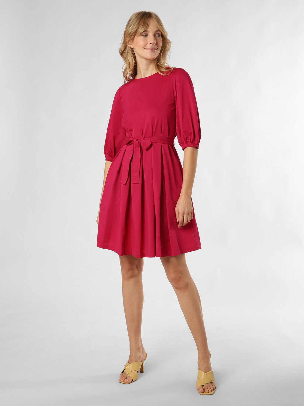 Weekend Max Mara Kleid Damen Baumwolle pink, L