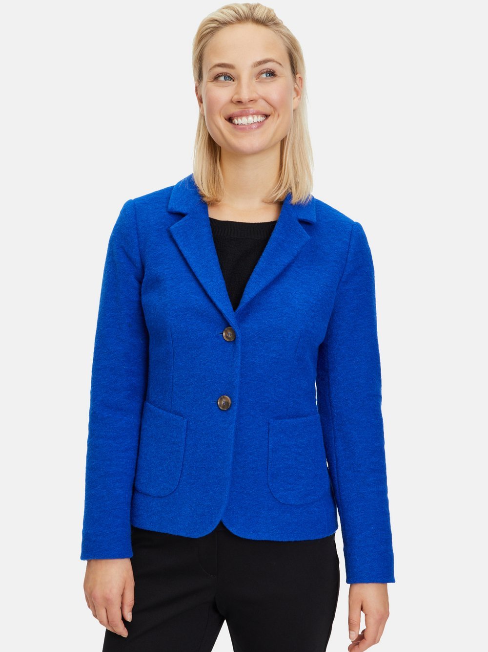 Betty Barclay Wollblazer Damen blau, 46