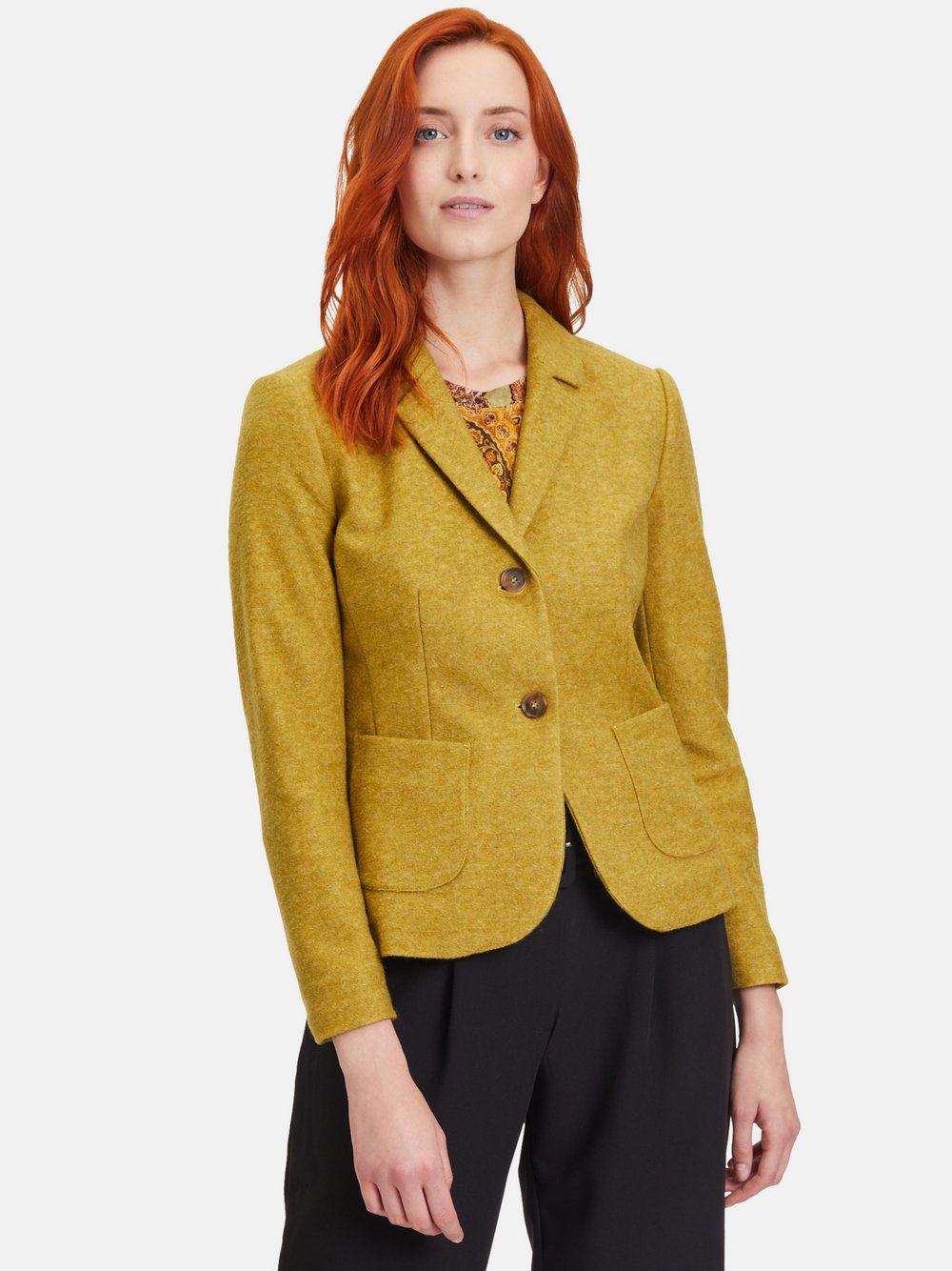 Betty Barclay Wollblazer Damen grün, 44