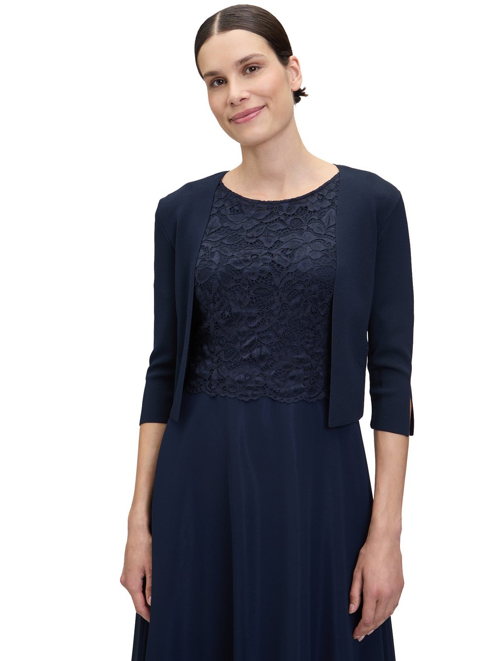 Vera Mont Bolero Damen blau, L