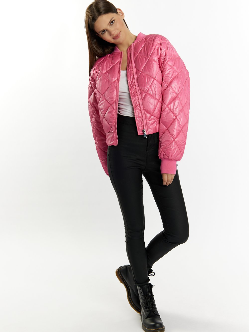 MyMo Wattierter Blouson Damen rosa, S