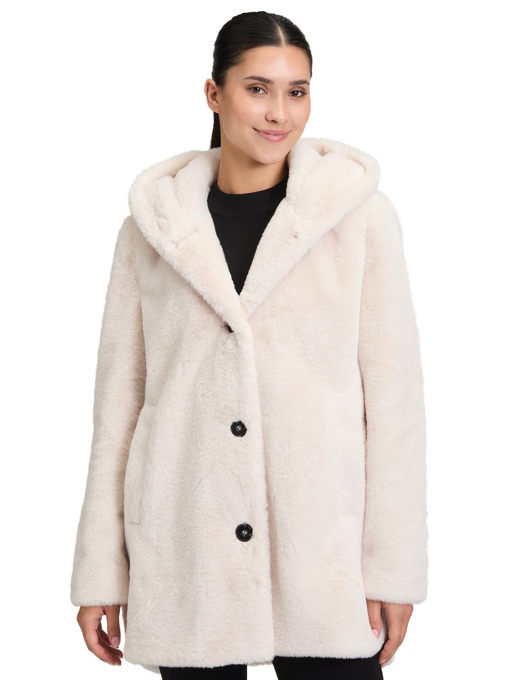 Betty Barclay Teddy-Jacke Damen weiß, 40