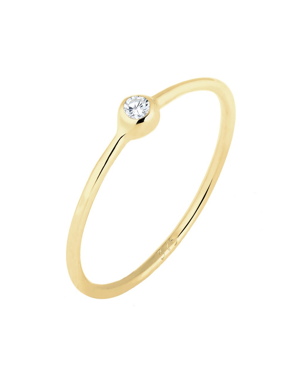 Elli PREMIUM Ring Damen Gelbgold silber, 52